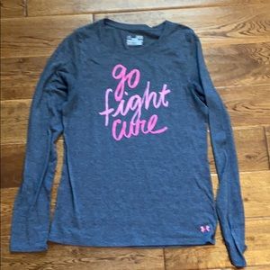 UA Long Sleeve T Shirt Sz M